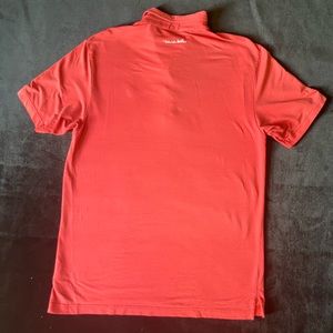 Travis Matthew Men's Polo Medium Short Sleeve, Red - Golf